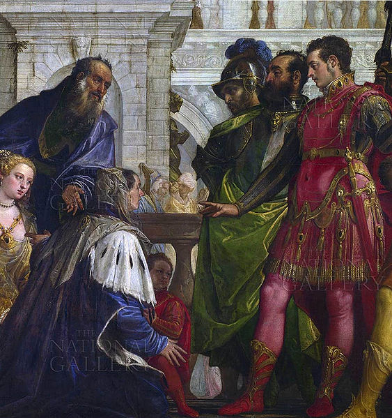 Paolo  Veronese Family of Darius before Alexander